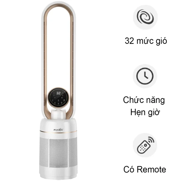 MÁY LỌC KHÔNG KHÍ KIÊM QUẠT KHÔNG CÁNH'
